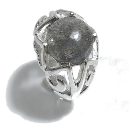 Anello ANUSHA in argento 925 ANELLO CUORE con pietra | Cuori