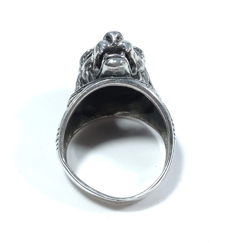Anello d'argento in argento 925 ANELLO artigianale | Testa di LEONE – immagine4