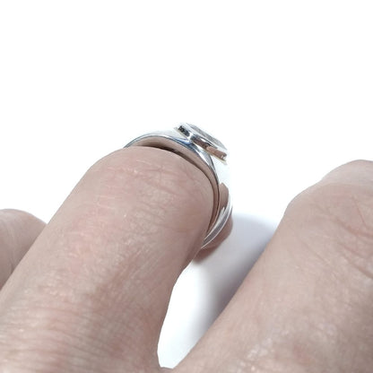 Anello con pietra in argento 925 ANELLO artigianale Pietra di Luna | GIOIELLI IN ARGENTO – immagine4