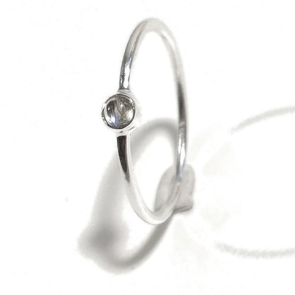 Anello sovrapponibile in argento 925 con pietra Le LUCCIOLE