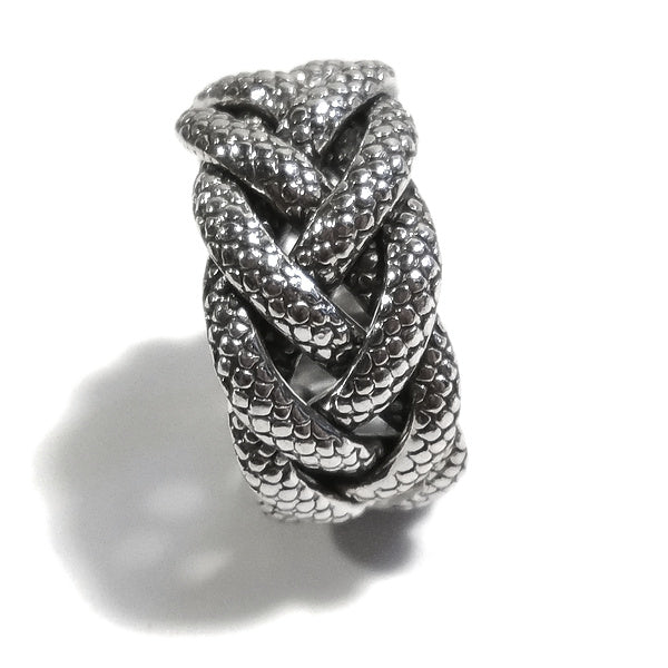 ANELLO pelle di serpente NIKHIL in argento 925 anello artigianale | anello ARGENTOANELLO pelle di serpente NIKHIL in argento 925 anello artigianale | anello ARGENTO