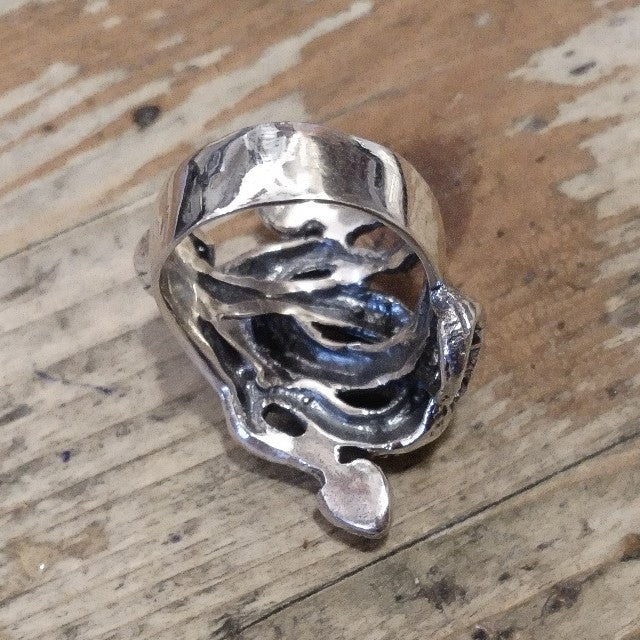 Anello in argento 925 con serpenti - ANGUL