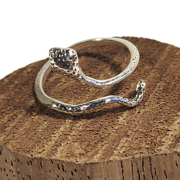 ANELLO serpente DEVENDRA in argento 925 - DEVENDRA