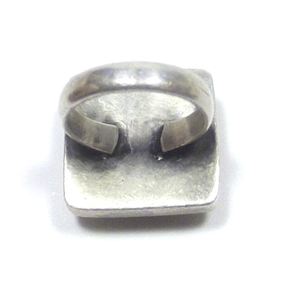 Anello SIGILLO ETNICO argento antico - emblema pavone – immagine5