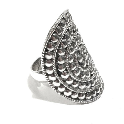 ANELLO ETNICO ALISHA in argento 925 ANELLO artigianale | ANELLO ARGENTO – immagine2