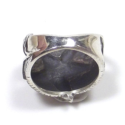 Anello in argento 925 brunito - STELLA MARINA