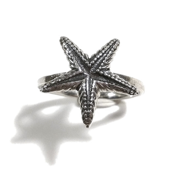 Anello a fascia MARI con STELLA MARINA Anello in argento 925