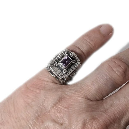 ANELLO VARANASI argento 925 veleno con pietra | Gioielli etnici