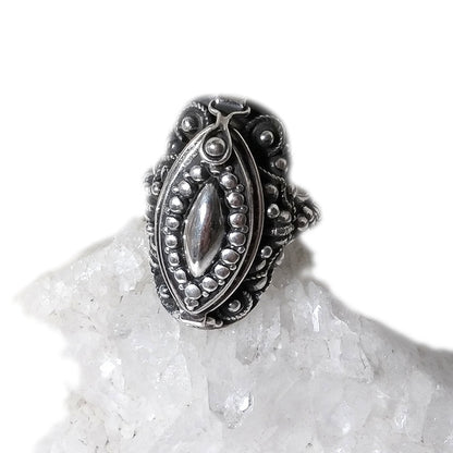 ANELLO RISHI argento 925 veleno | Gioielli etnici