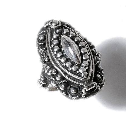 ANELLO RISHI argento 925 veleno | Gioielli etnici