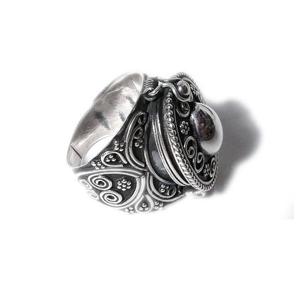 Anello veleno in argento 925 - MIRA