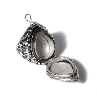 ANELLO AMLA argento 925 veleno puntinato goccia | Gioielli etnici