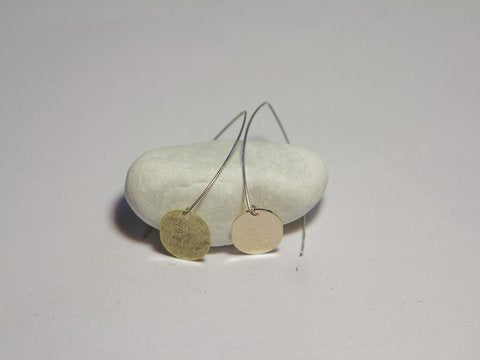 ORECCHINI etnici in argento 925 filigrana - triangolo 2