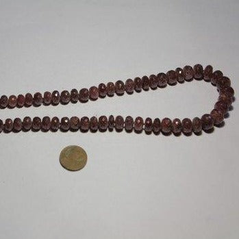 Collana donna argento e RUBINO sfaccettato - ilmondodiwit - Collana