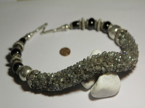 freeitalianjewels - Collana donna argento con Labradorite - ilmondodiwit - Collana