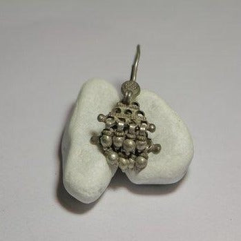 Orecchino ETNICO argento decorato – immagine2
