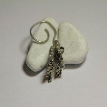 Orecchino ETNICO argento decorato – immagine3