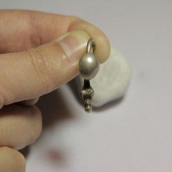 Orecchino ETNICO argento decorato - KALA – immagine3