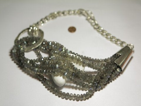 freeitalianjewels - Collana donna argento e Labradorite - ilmondodiwit - Collana