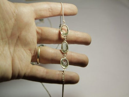freeitalianjewels - Collana lunga d'argento con pietre - ilmondodiwit - Collana