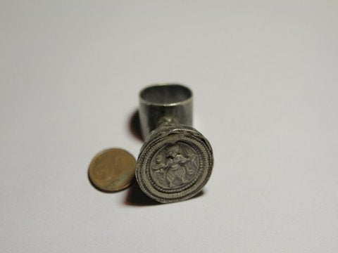 anello argento artigianale