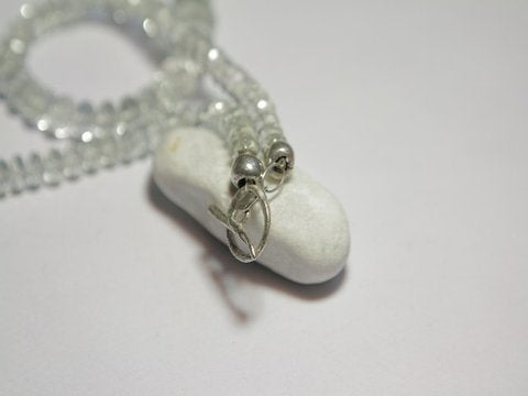 freeitalianjewels - Collana donna argento e ACQUAMARINA - ilmondodiwit - Collana