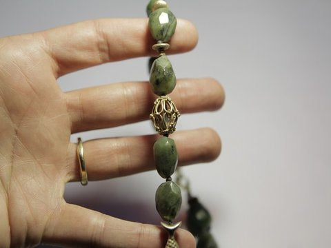 freeitalianjewels - Collana etnica in pietre dure - ilmondodiwit - Collana