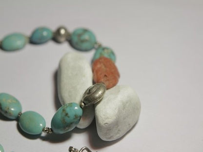 freeitalianjewels - Collana pietre dure - Turchese e Corallo - ilmondodiwit - Collana