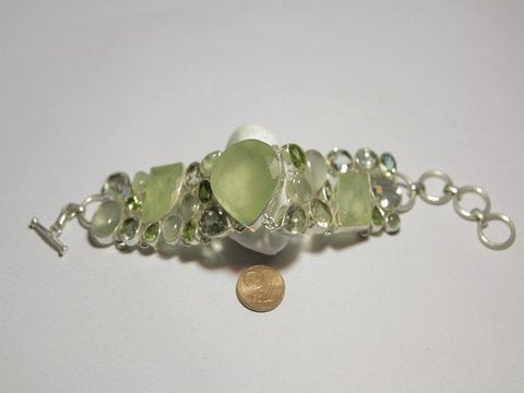 Bracciale argento e pietre dure - donna – immagine4