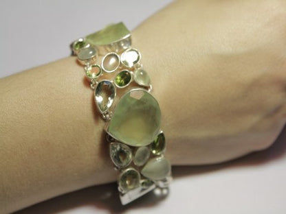 Bracciale argento e pietre dure - donna – immagine3