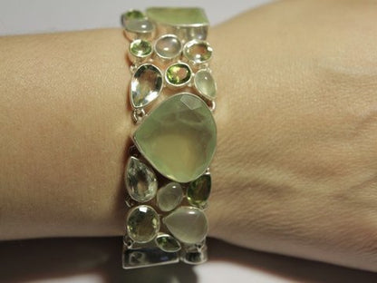 Bracciale argento e pietre dure - donna – immagine2