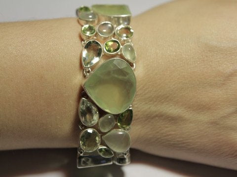 Bracciale argento e pietre dure - donna – immagine2