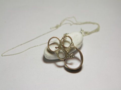 freeitalianjewels - Collana in argento con ciondolo in bronzo - ilmondodiwit - Collana