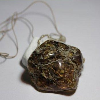 Ciondolo Ambra naturale - ilmondodiwit - Ciondolo