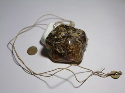 Ciondolo Ambra naturale - ilmondodiwit - Ciondolo