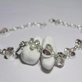 freeitalianjewels - Collana argento e pietre dure - ilmondodiwit - Collana