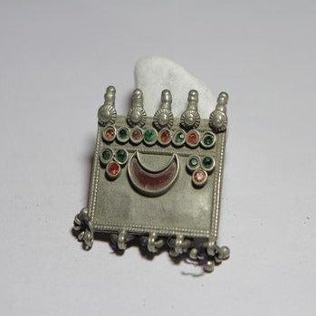 Ciondolo etnico argento antico