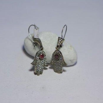 Orecchini argento mano di fatima