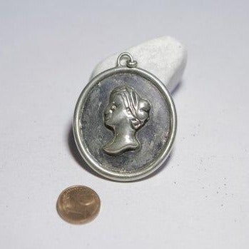 Ciondolo PAOLINA medaglia in argento 925 – immagine2