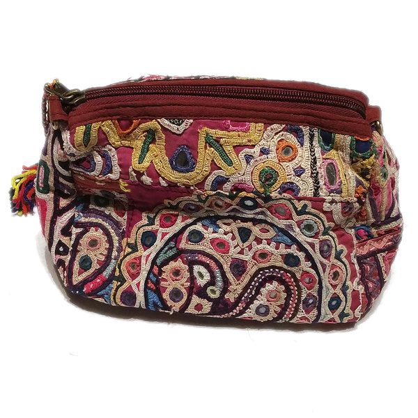 Borsetta RABARi KHA multiuso - pochette / tracolla / beauty case / astuccio Vintage | Borsette indiane