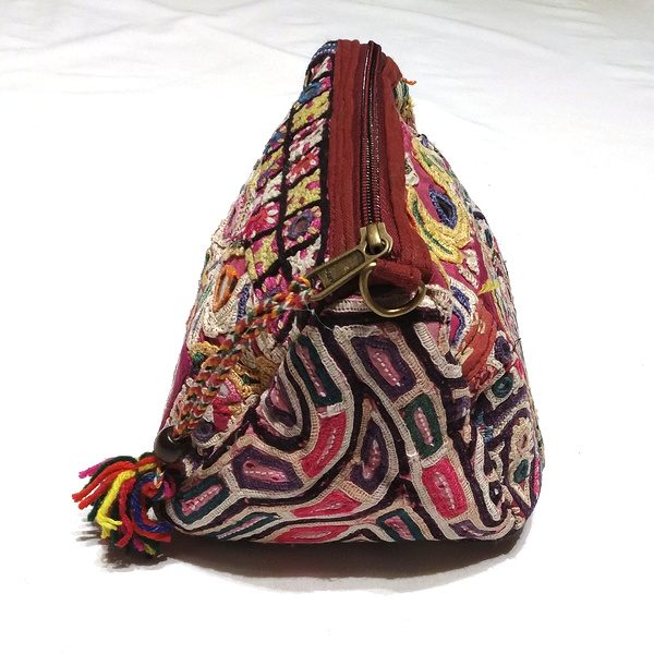 Borsetta RABARi KHA multiuso - pochette / tracolla / beauty case / astuccio Vintage | Borsette indiane