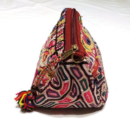 Borsetta RABARi KHA multiuso - pochette / tracolla / beauty case / astuccio Vintage | Borsette indiane