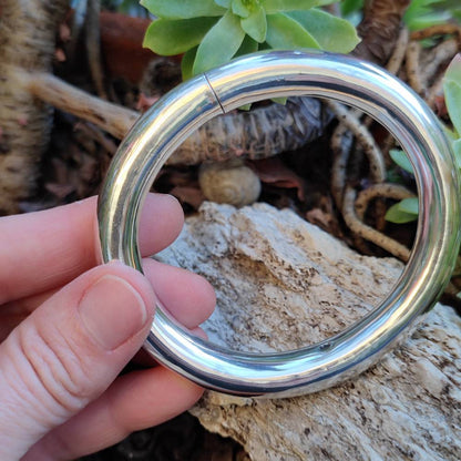 BRACCIALE in argento 925 a fascia bombata - MOBASA