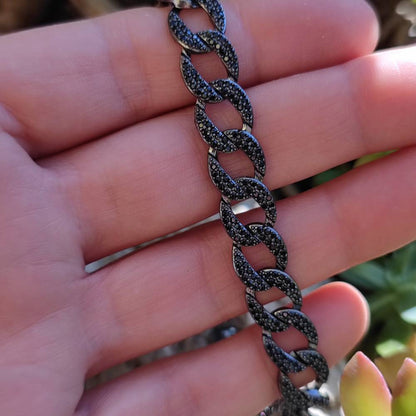 Bracciale in argento 925 maglia groumette - GIULIA