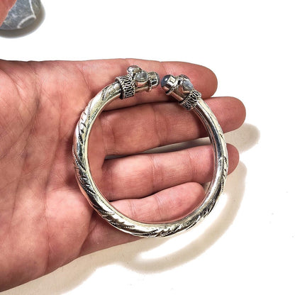 Bracciale MAHA con Labradorite in argento 925