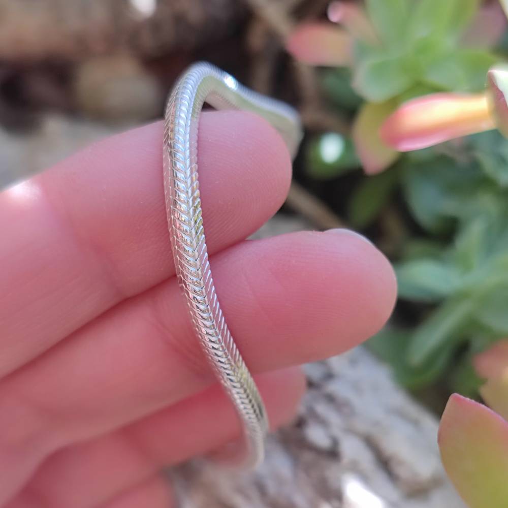 Bracciale snake argento 925 - KHERVARA