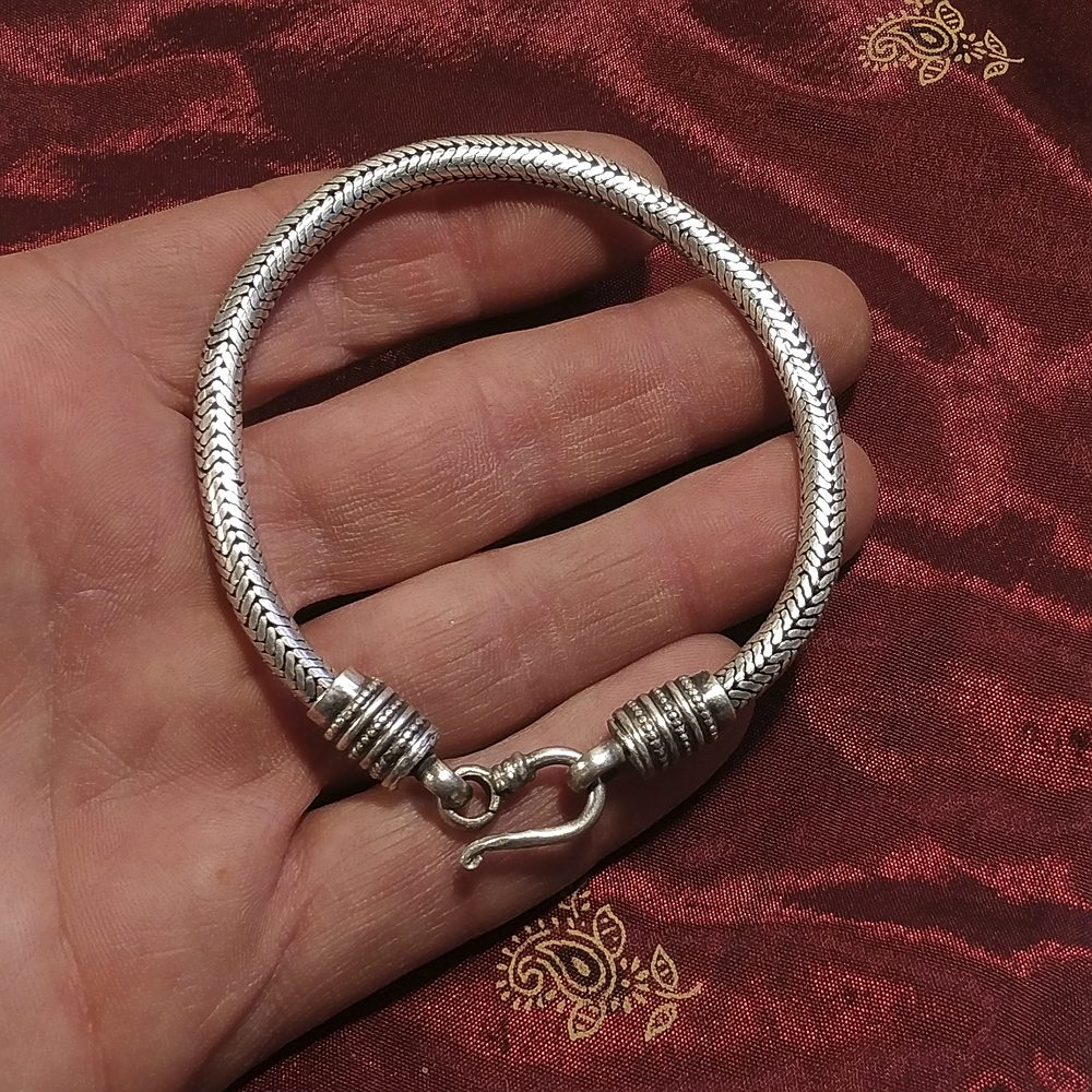 Bracciale snake uomo e donna in argento 925