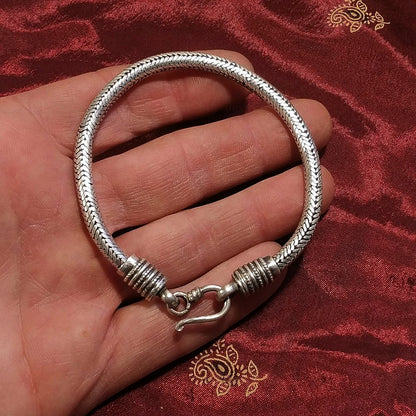Bracciale snake uomo e donna in argento 925