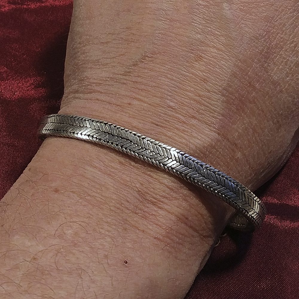 Bracciale Uomo e Donna Snake argento 925