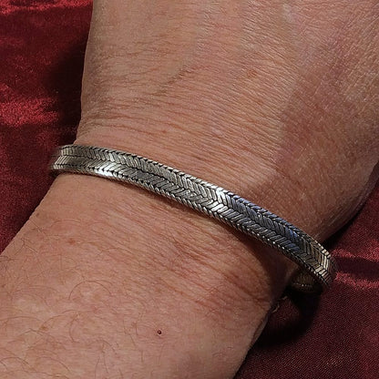 Bracciale Uomo e Donna Snake argento 925
